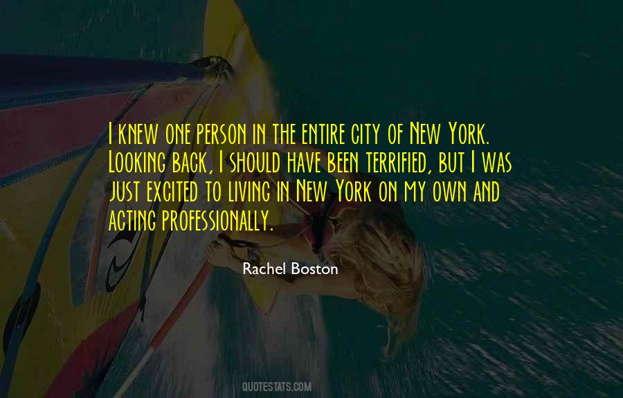 Quotes About Living In New York #1754944