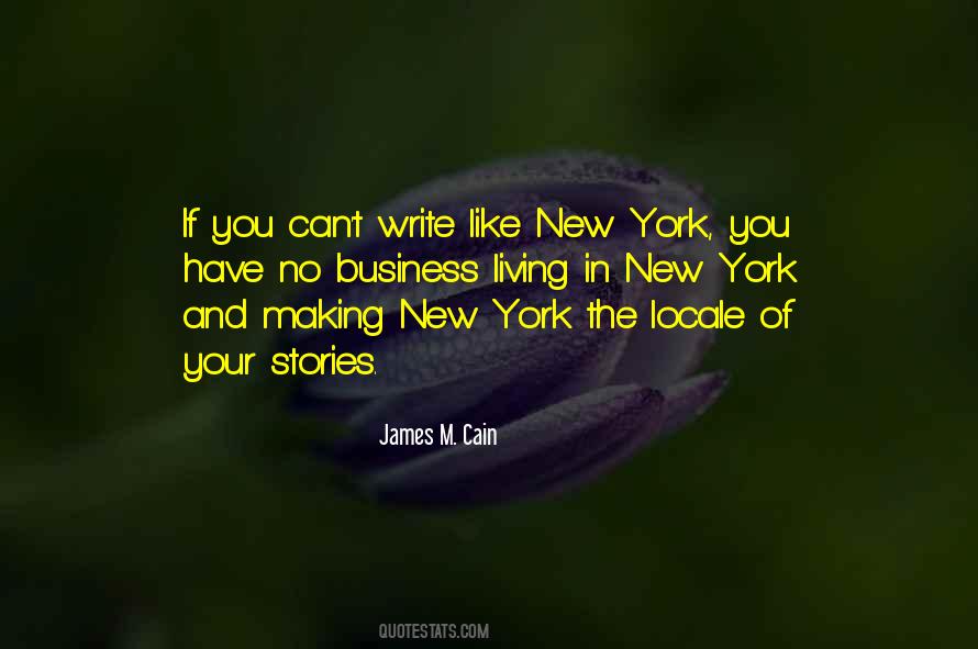 Quotes About Living In New York #177282