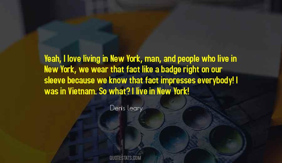 Quotes About Living In New York #25788