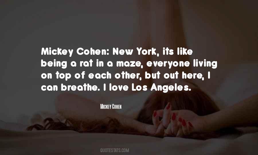 Quotes About Living In New York #492207