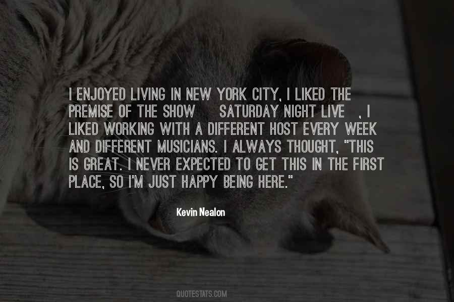 Quotes About Living In New York #724309