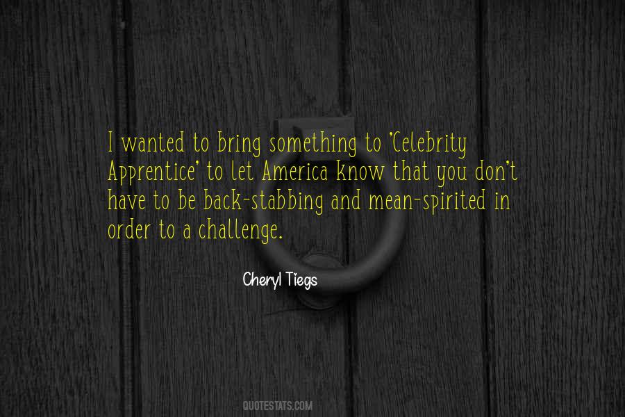 Tiegs Cheryl Quotes #634371