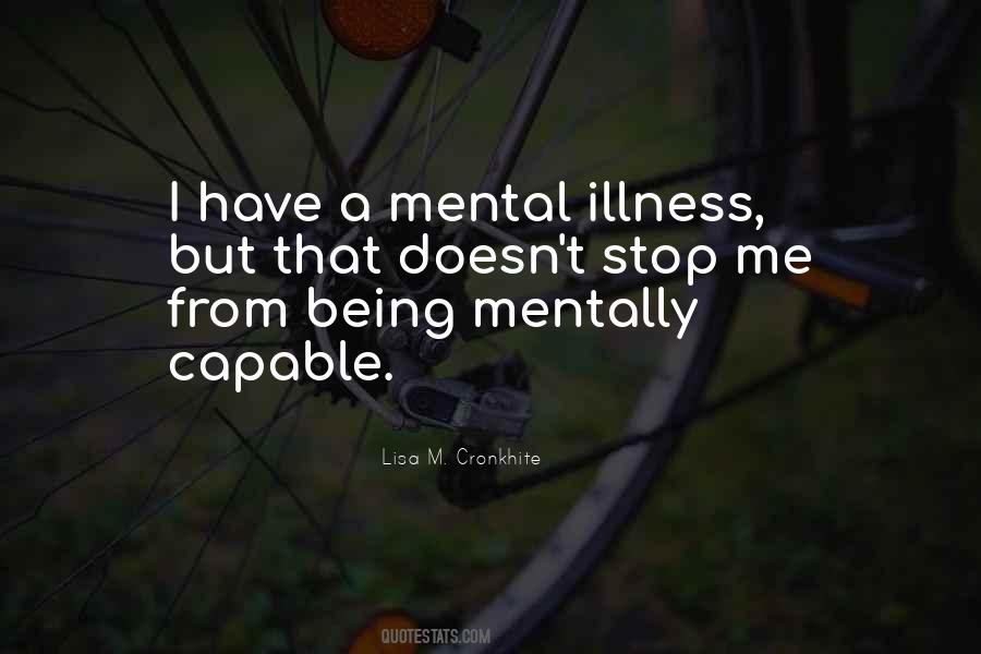 Mental Illness Health Quotes #1209702