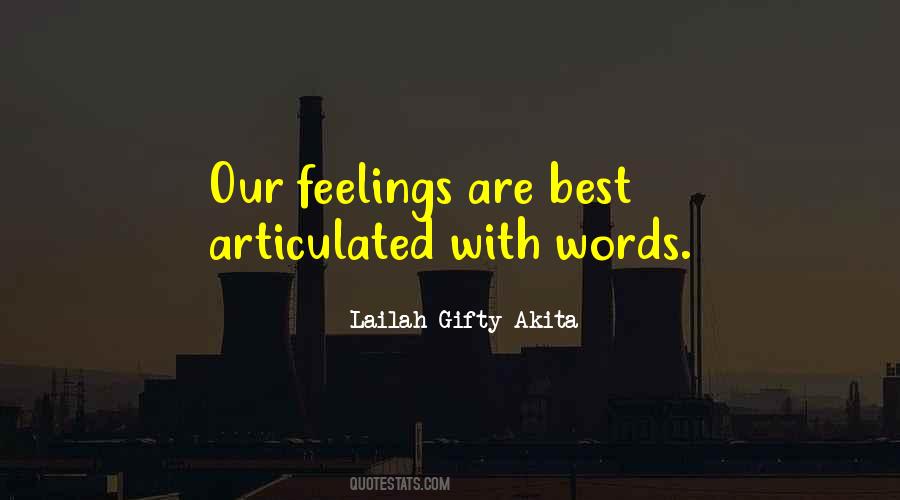 Positive Feelings Quotes #1226329