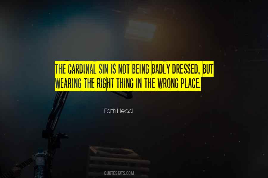 Cardinal Sin Quotes #81630