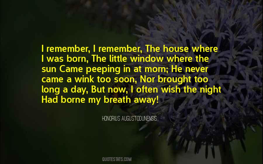 On The Night You Were Born Quotes #271423