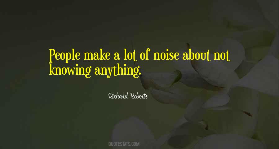 Noise People Quotes #615869