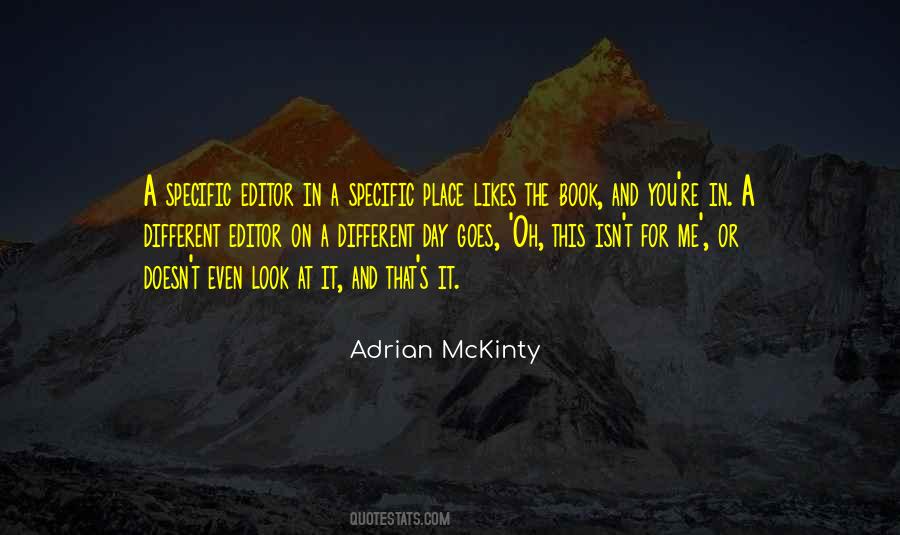 Mckinty Adrian Quotes #1475299