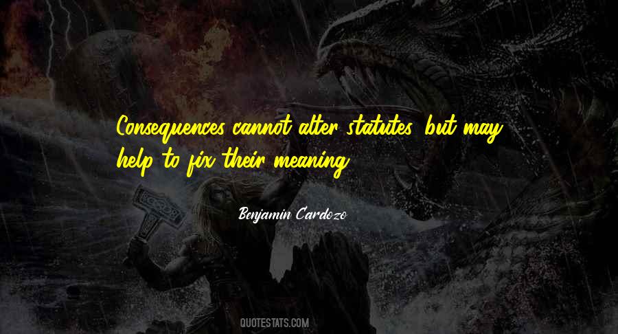 Cardozo Quotes #1459876