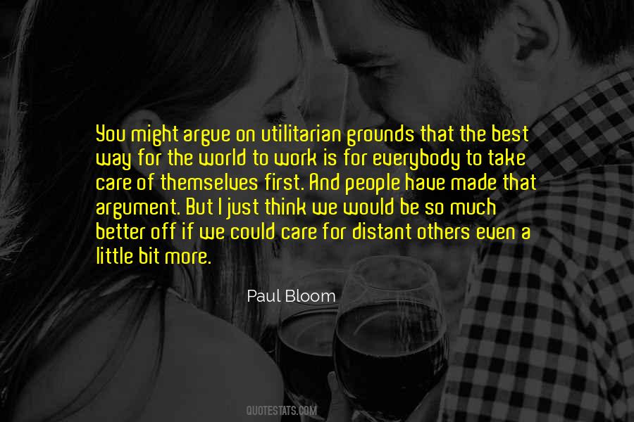 Care A Little More Quotes #473672