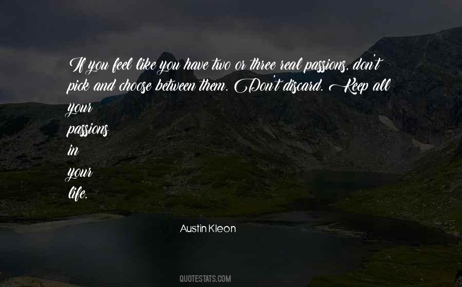 You Choose Them Quotes #233686