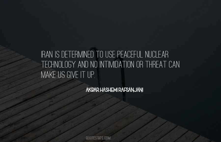 Hashemi Rafsanjani Quotes #1048275