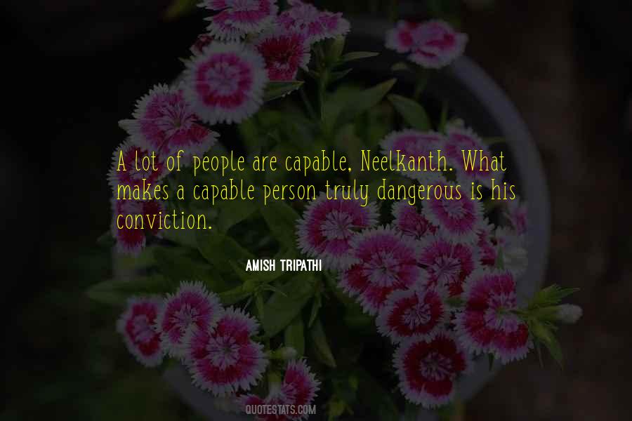Capable Person Quotes #1653916