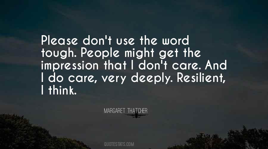 Care Deeply Quotes #1542276