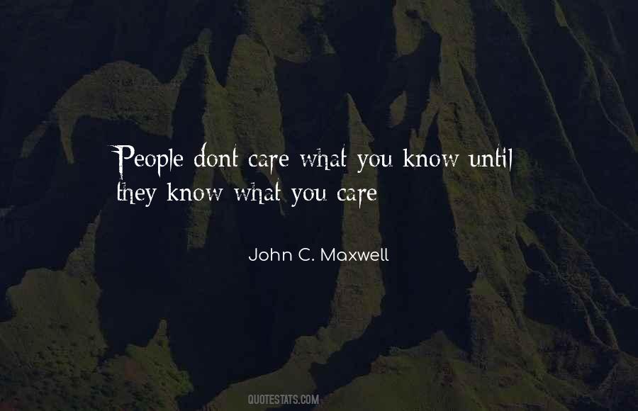 Care Dont Care Quotes #1610021