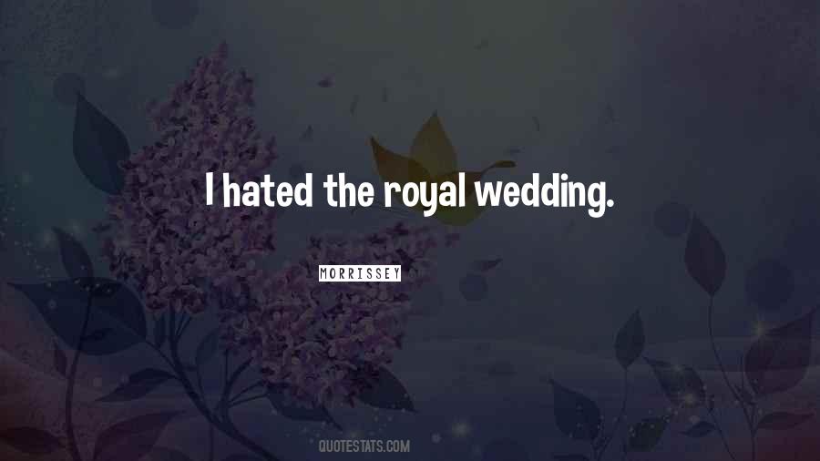 Quotes About The Royal Wedding #451404