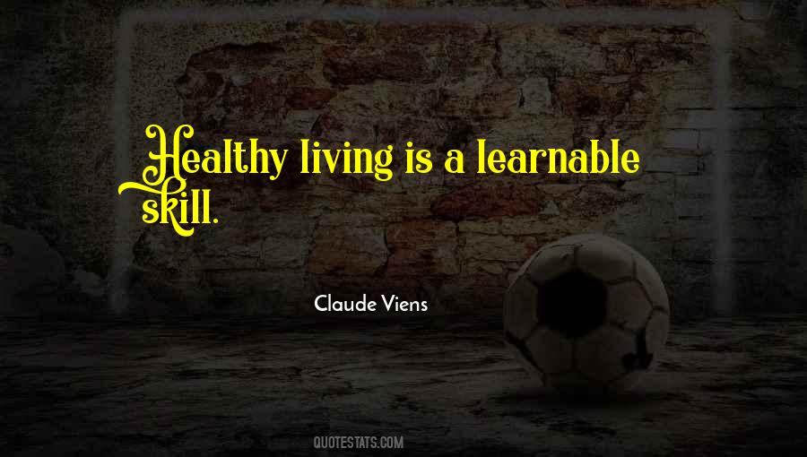 Quotes About Living Healthy #131270