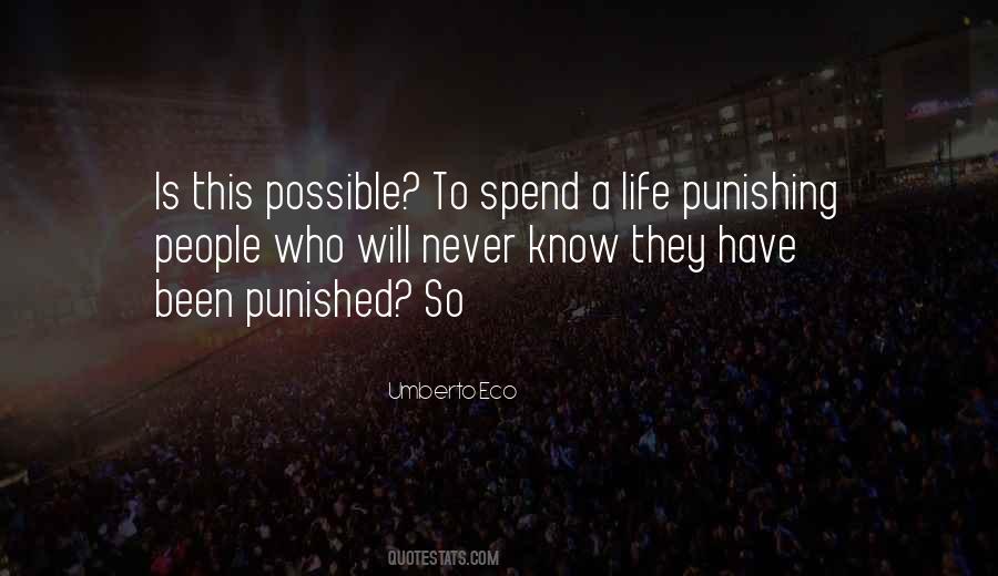 Punishing People Quotes #1315845