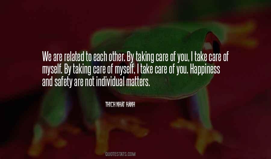 Care Of You Quotes #1222160