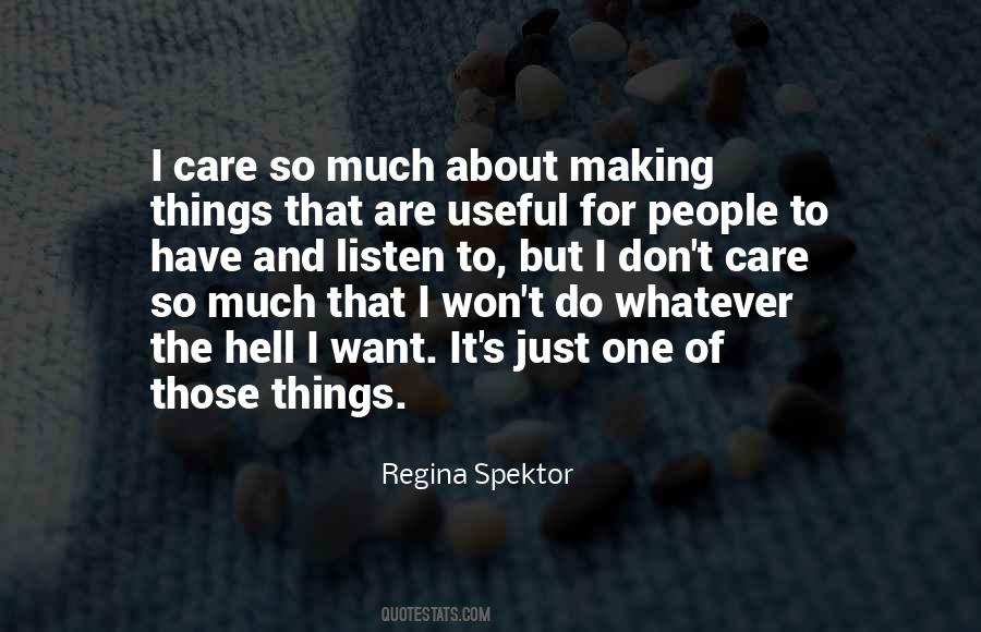 Care So Much Quotes #526697