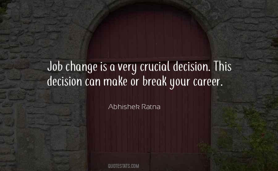 Career Change Quotes #926171