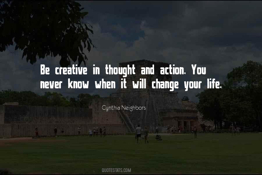 Change In Thought Quotes #981406