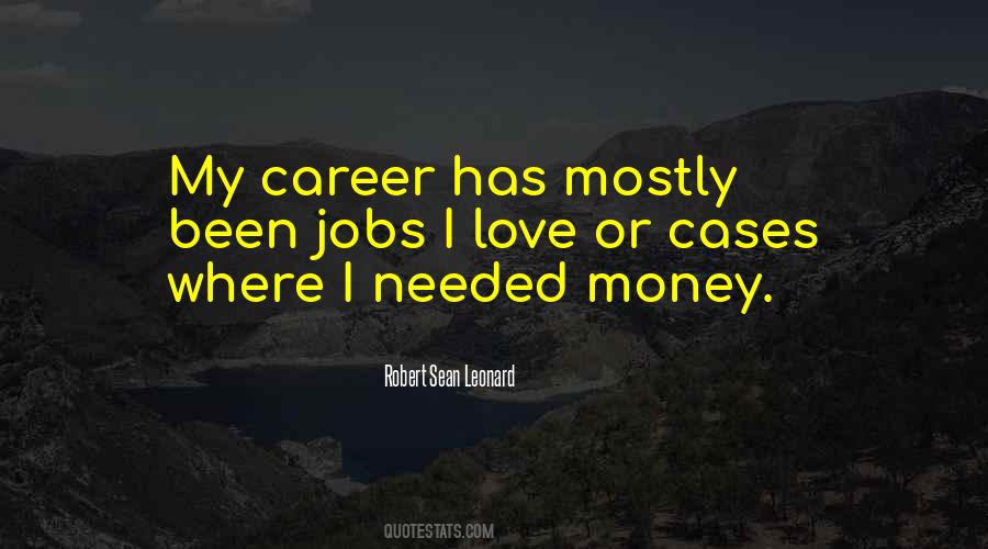 Career Money Quotes #332887