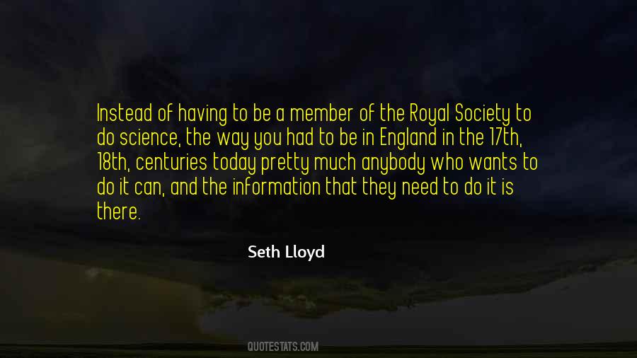 Quotes About The Royal Society #656502