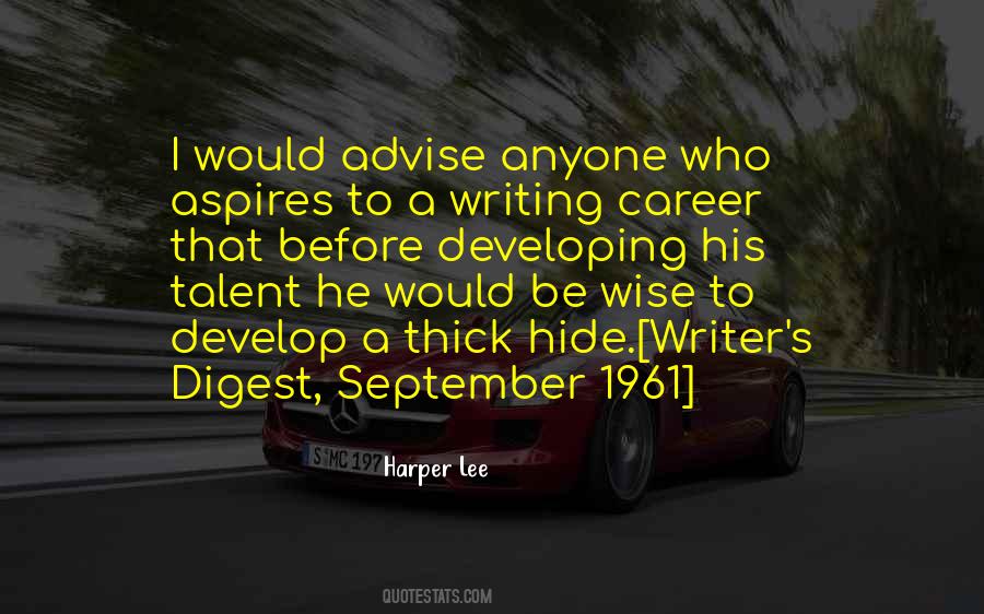 Career Wise Quotes #1105455
