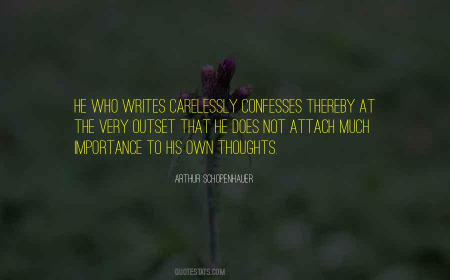 Carelessly Quotes #1506813