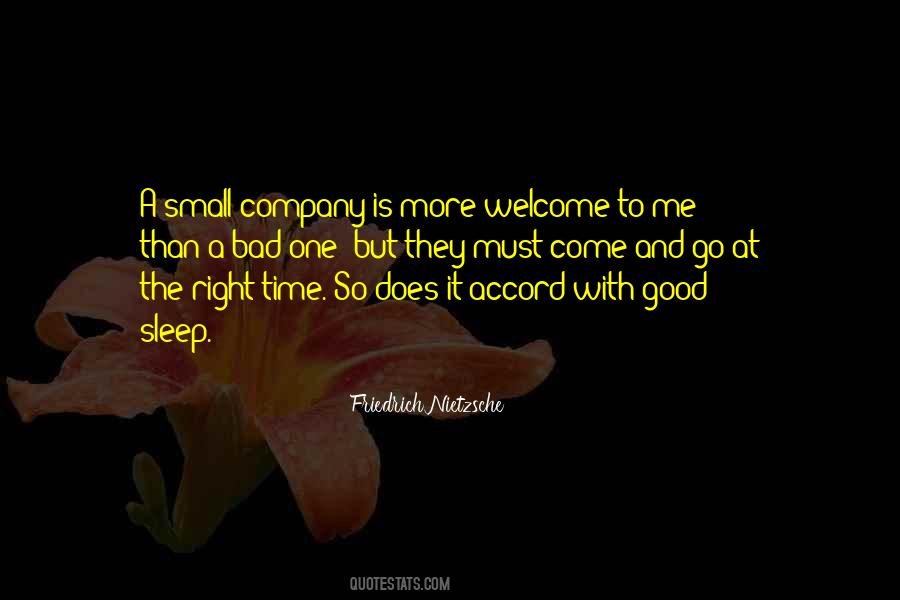 Good Company Bad Company Quotes #1164436