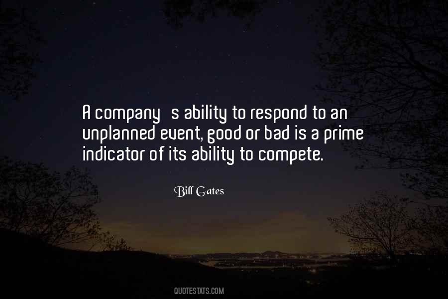 Good Company Bad Company Quotes #1372155