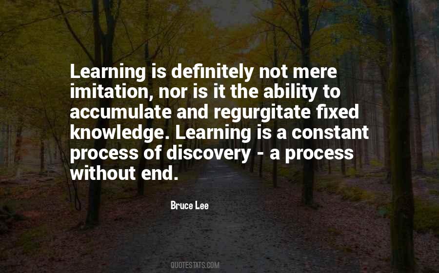 Knowledge Is Learning Something Quotes #158090