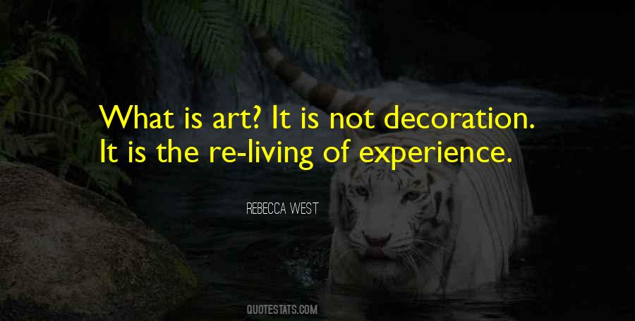 Quotes About Living Art #147591