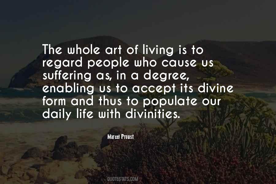 Quotes About Living Art #238238