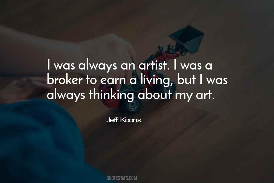 Quotes About Living Art #48818