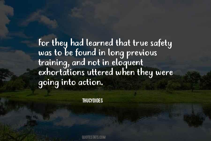 True Safety Quotes #362010