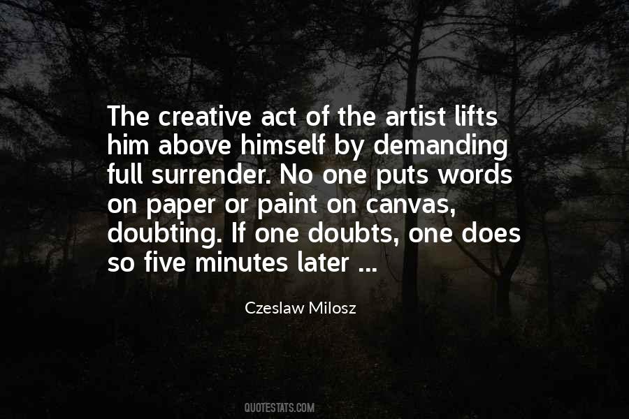 C Milosz Quotes #1874586