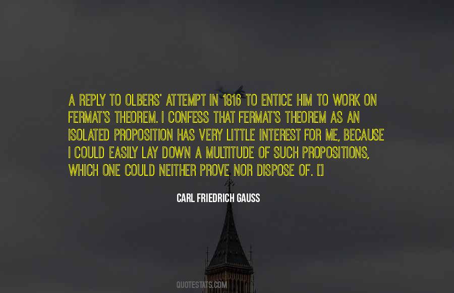 Carl Friedrich Quotes #263111