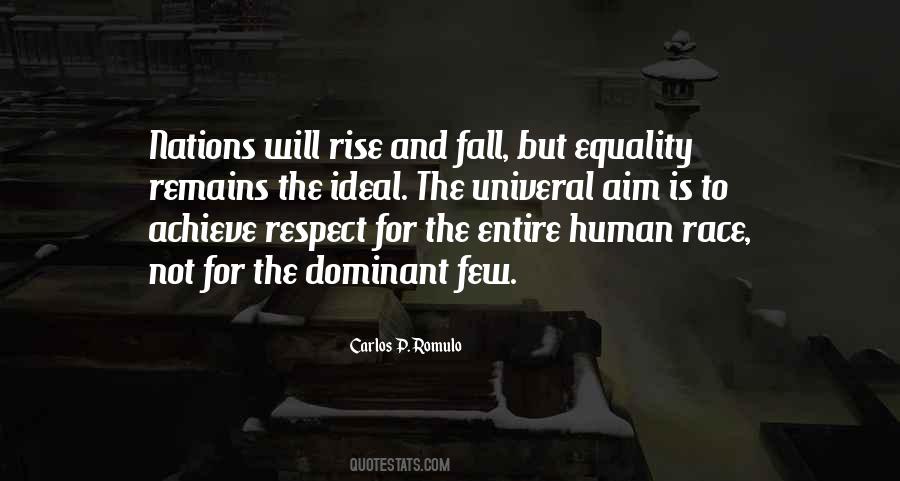 Equality And Respect Quotes #1574224