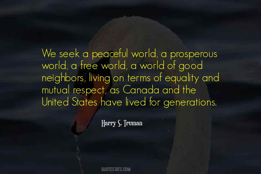 Equality And Respect Quotes #959205