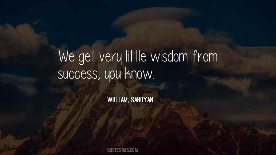 Wisdom Experience Quotes #270205