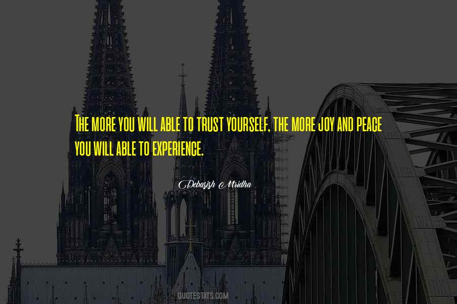 Wisdom Experience Quotes #73204