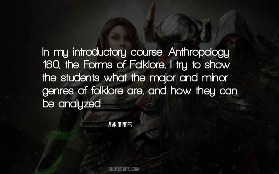 Dundes Folklore Quotes #624170