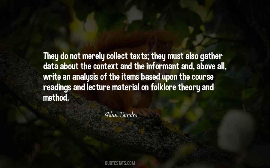 Dundes Folklore Quotes #726296