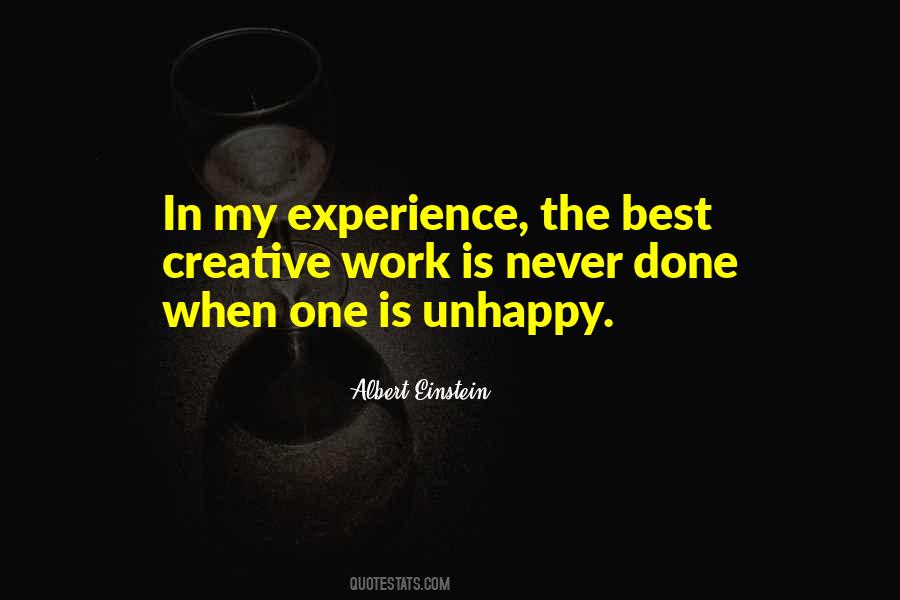 Experience Is The Best Quotes #133518