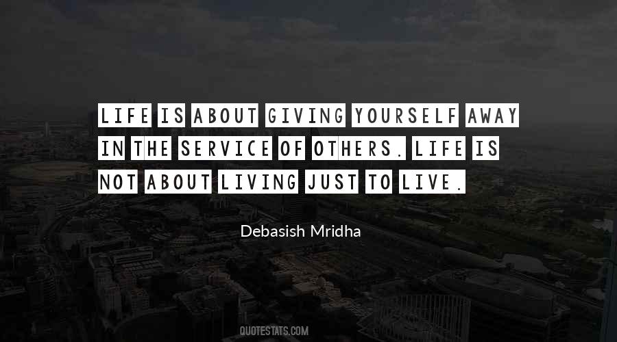 Quotes About Living A Life Of Service #1146056
