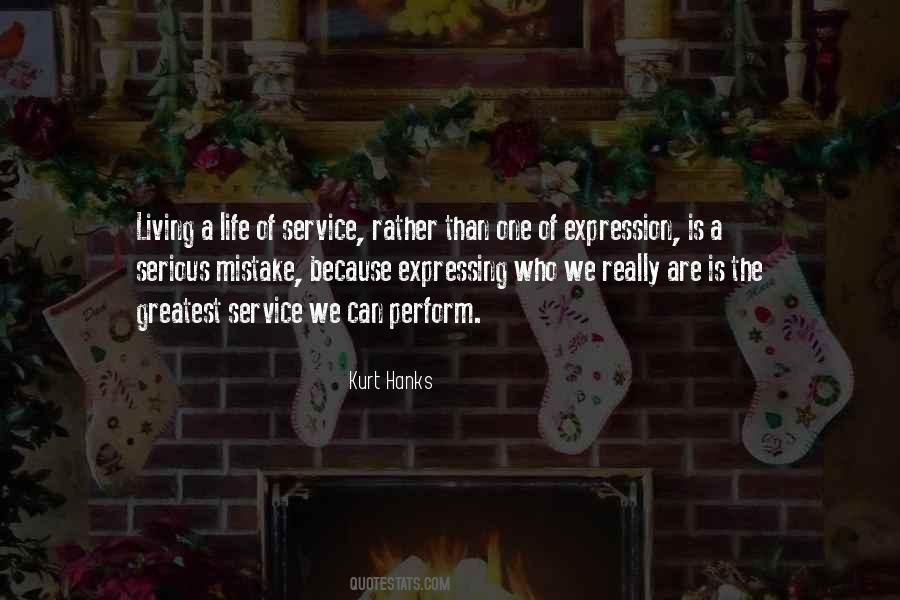 Quotes About Living A Life Of Service #965108