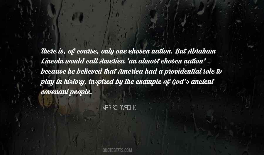 Chosen Nation Quotes #1088629