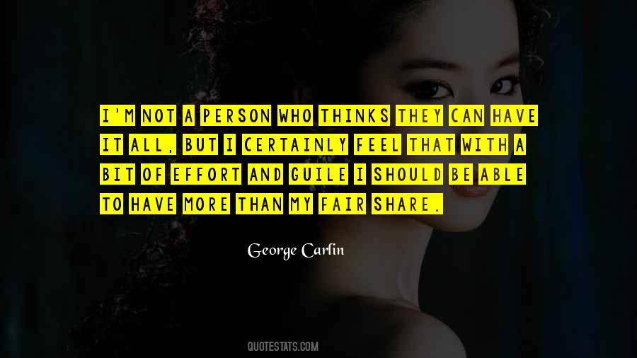 Carlin George Quotes #17078